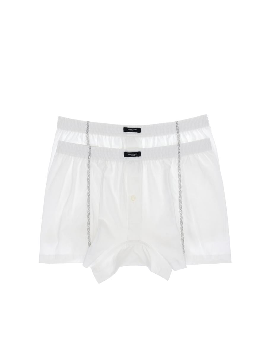 Beyaz Pamuklu 2'li Boxer