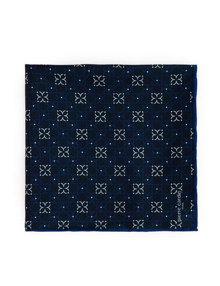 Lacivert Desenli Mendil - 50317577001