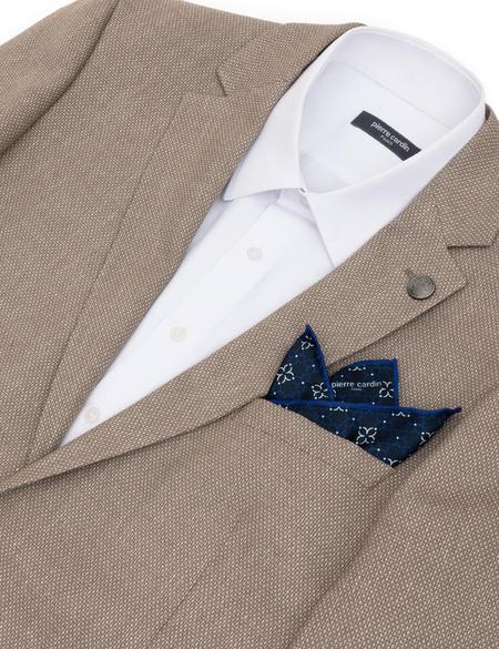 Lacivert Desenli Mendil - 50317577001