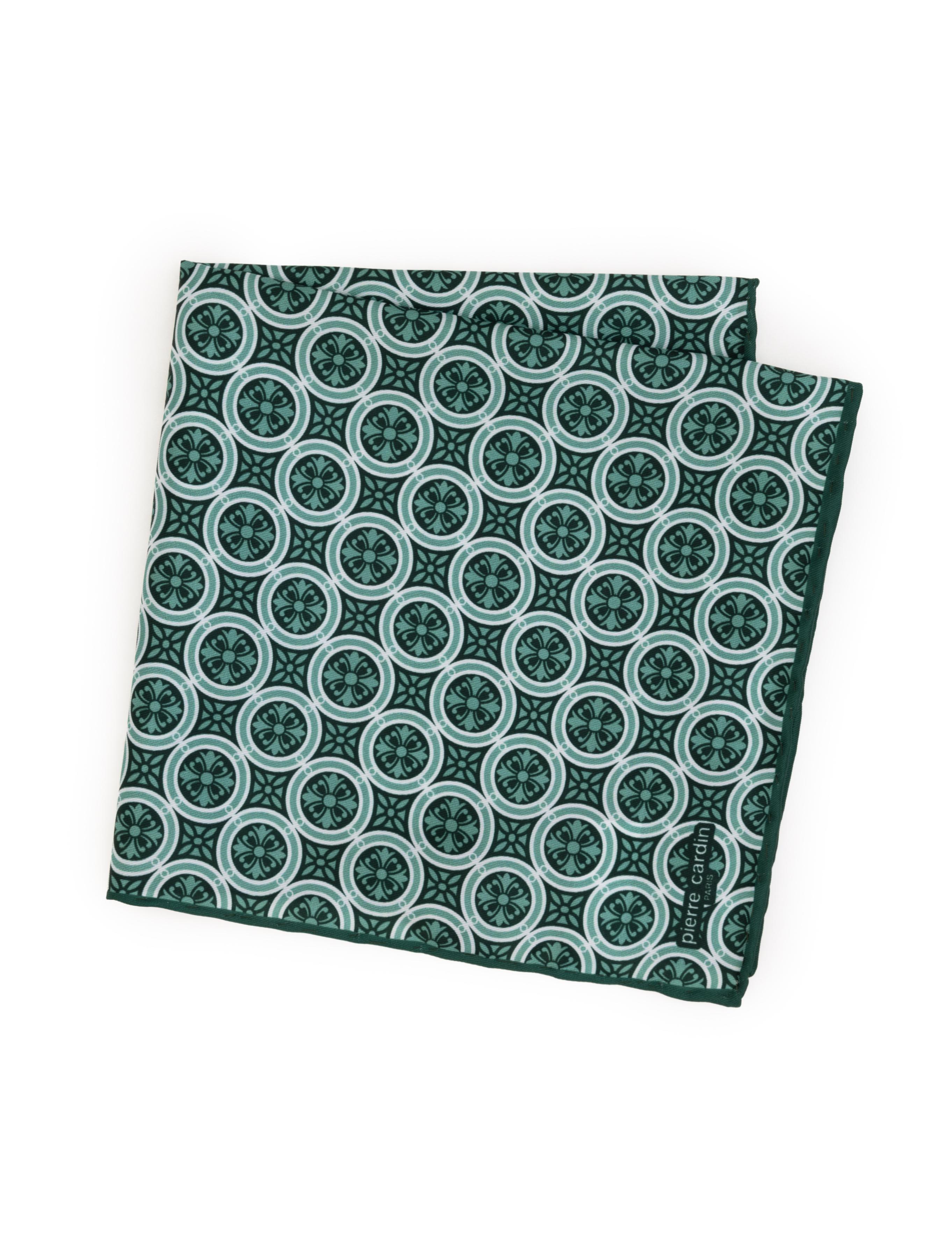 Yeşil Desenli Mendil