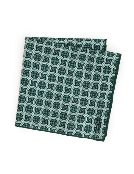Yeşil Desenli Mendil - 50316436001