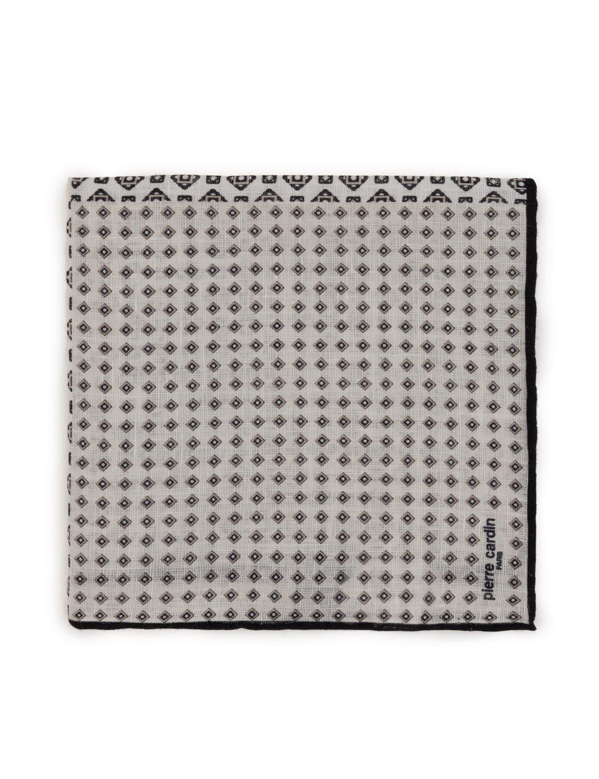 Lacivert Keten Mendil - 50316444001