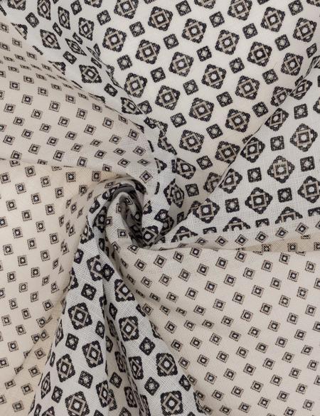 Lacivert Keten Mendil - 50316444001