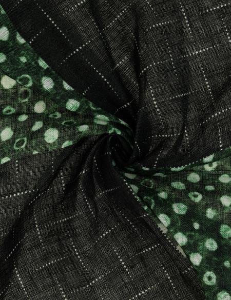 Yeşil Keten Mendil - 50316447003