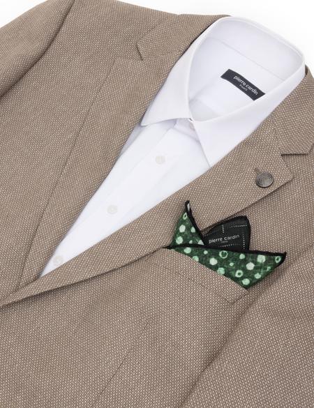 Yeşil Keten Mendil - 50316447003