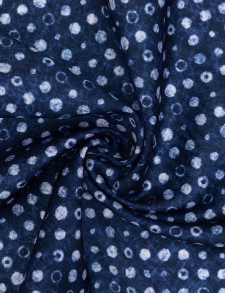 Lacivert Desenli Mendil - 50316440001