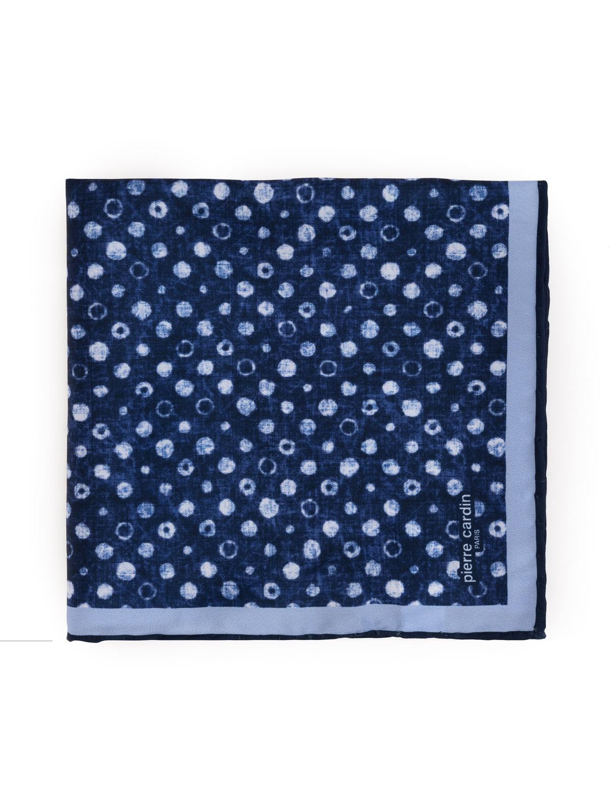 Lacivert Desenli Mendil - 50316440001