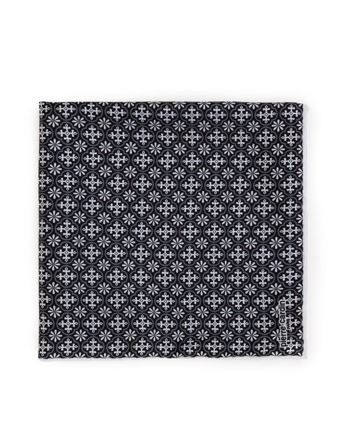 Siyah Desenli Mendil - 50317575001