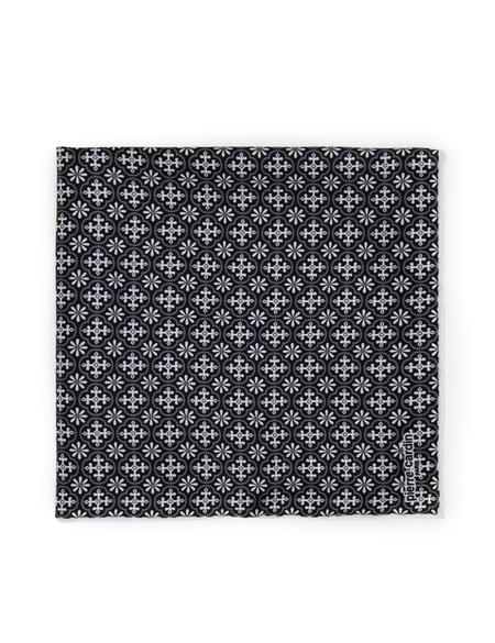 Siyah Desenli Mendil - 50317575001