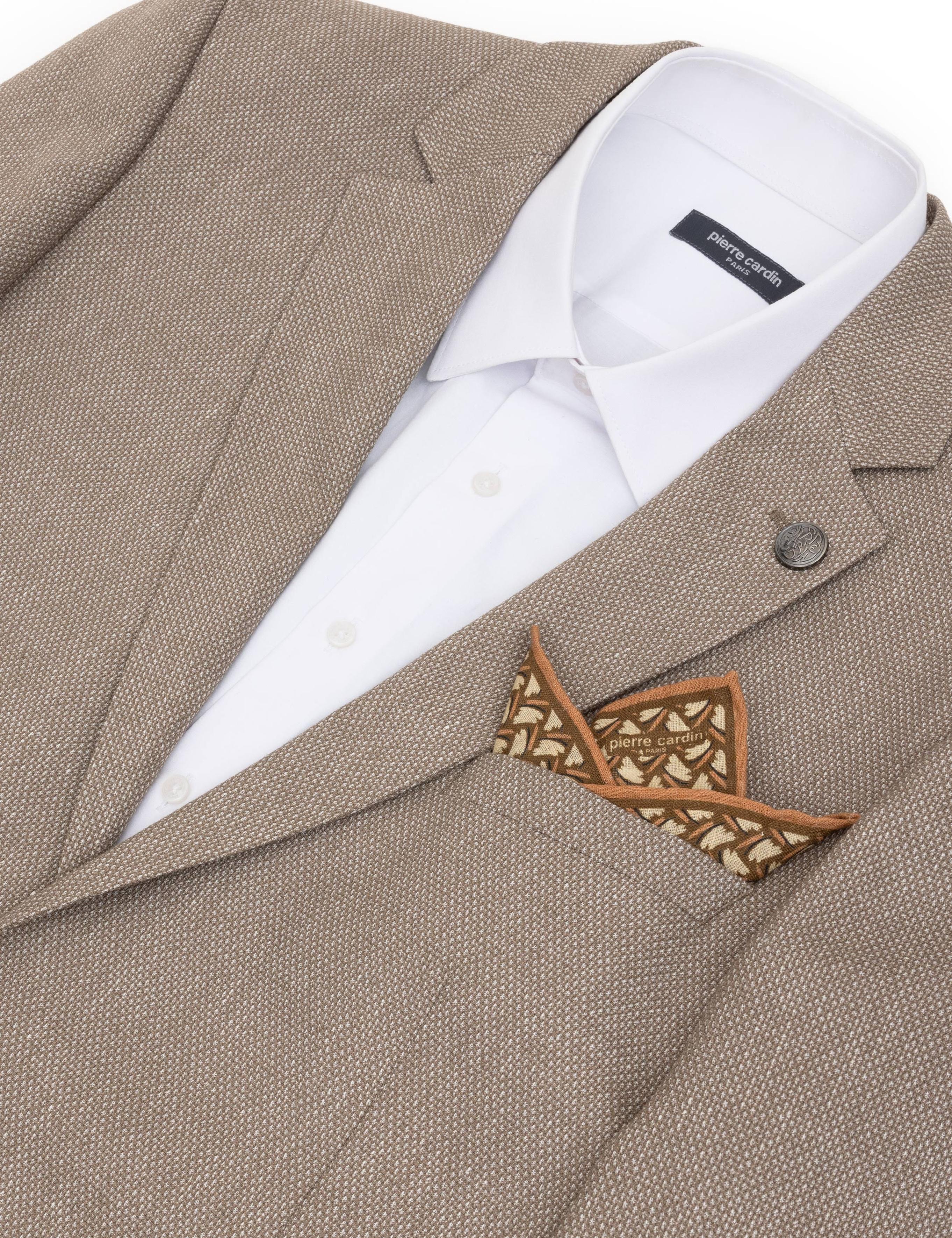 Kahverengi Keten Mendil