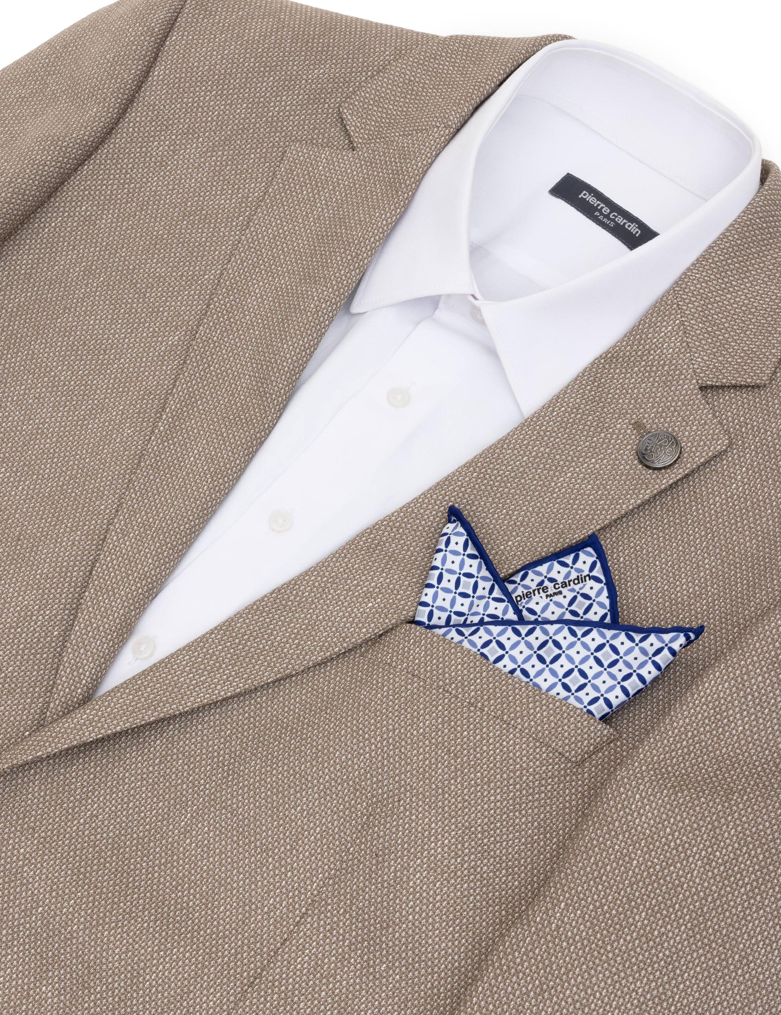 Lacivert Desenli Mendil