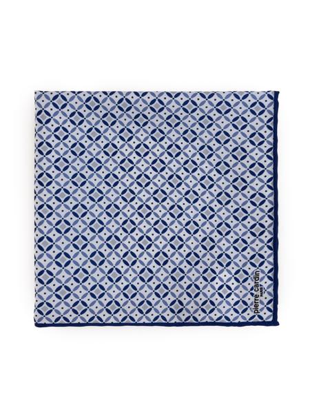 Lacivert Desenli Mendil - 50317573001