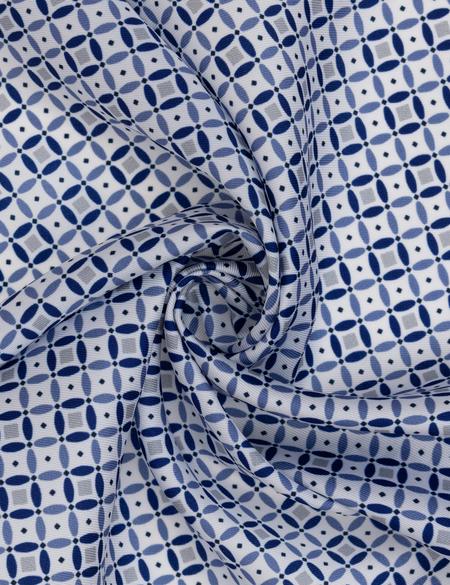 Lacivert Desenli Mendil - 50317573001