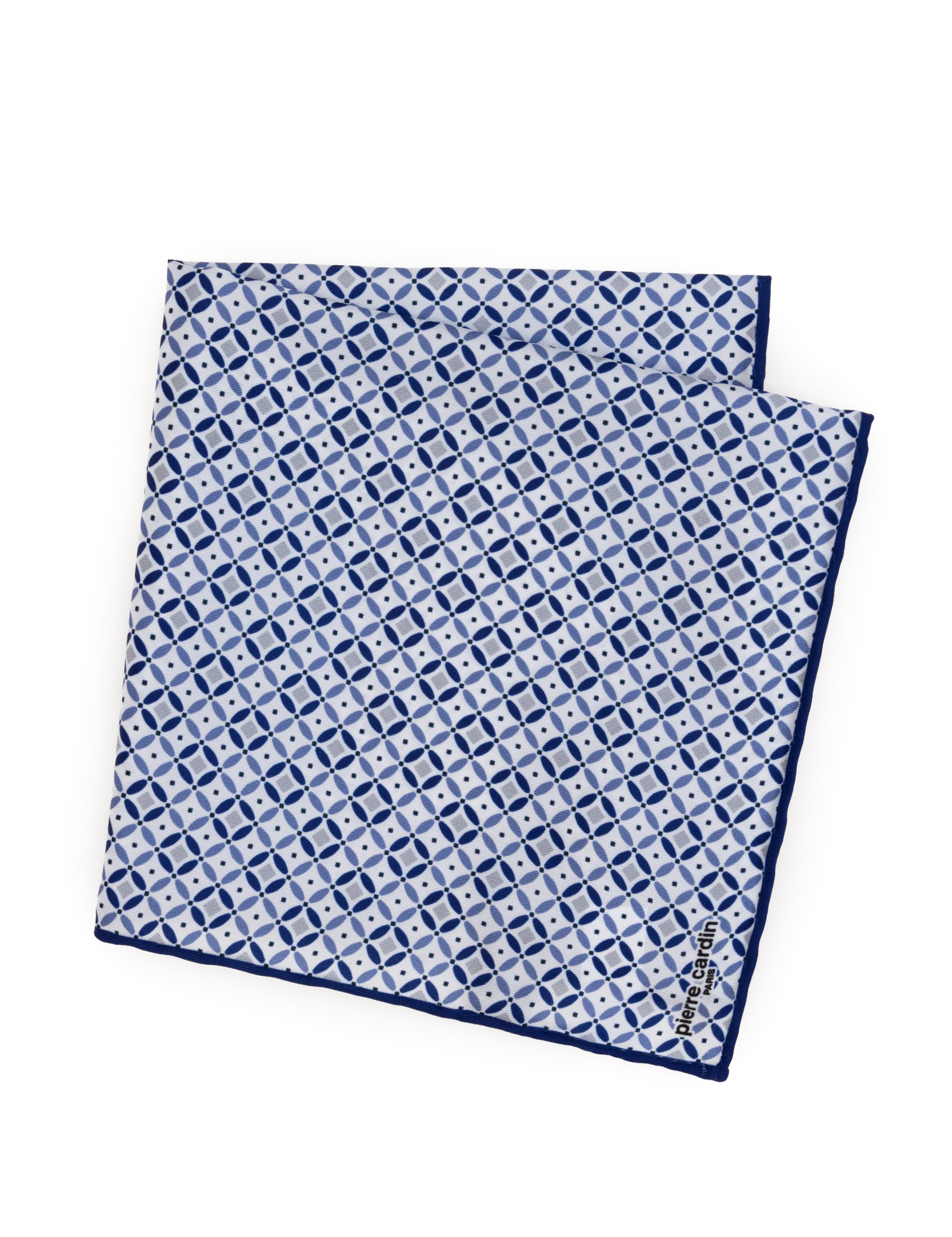 Lacivert Desenli Mendil