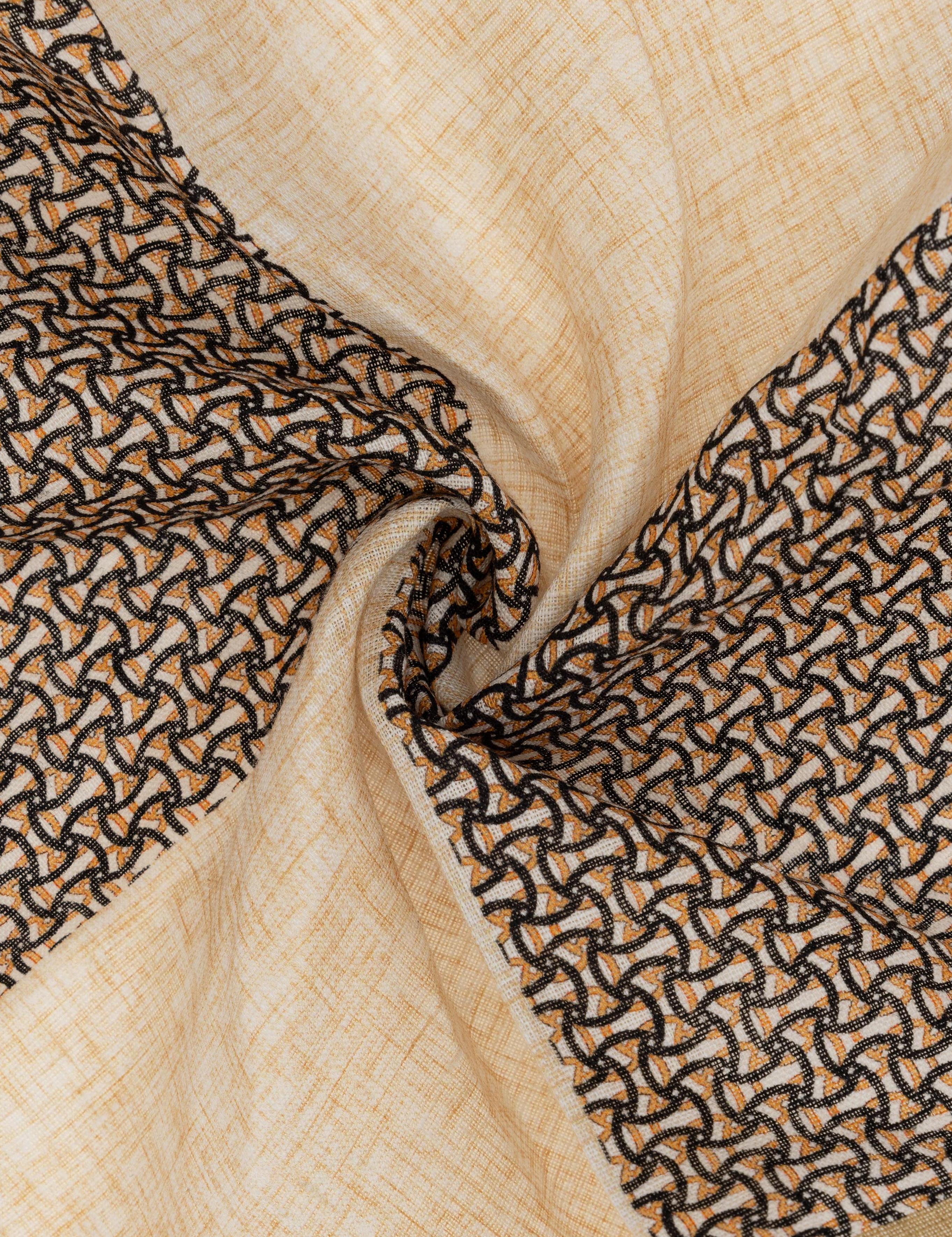 Kahverengi Keten Mendil