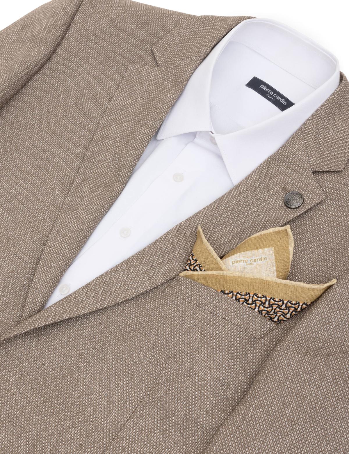 Kahverengi Keten Mendil