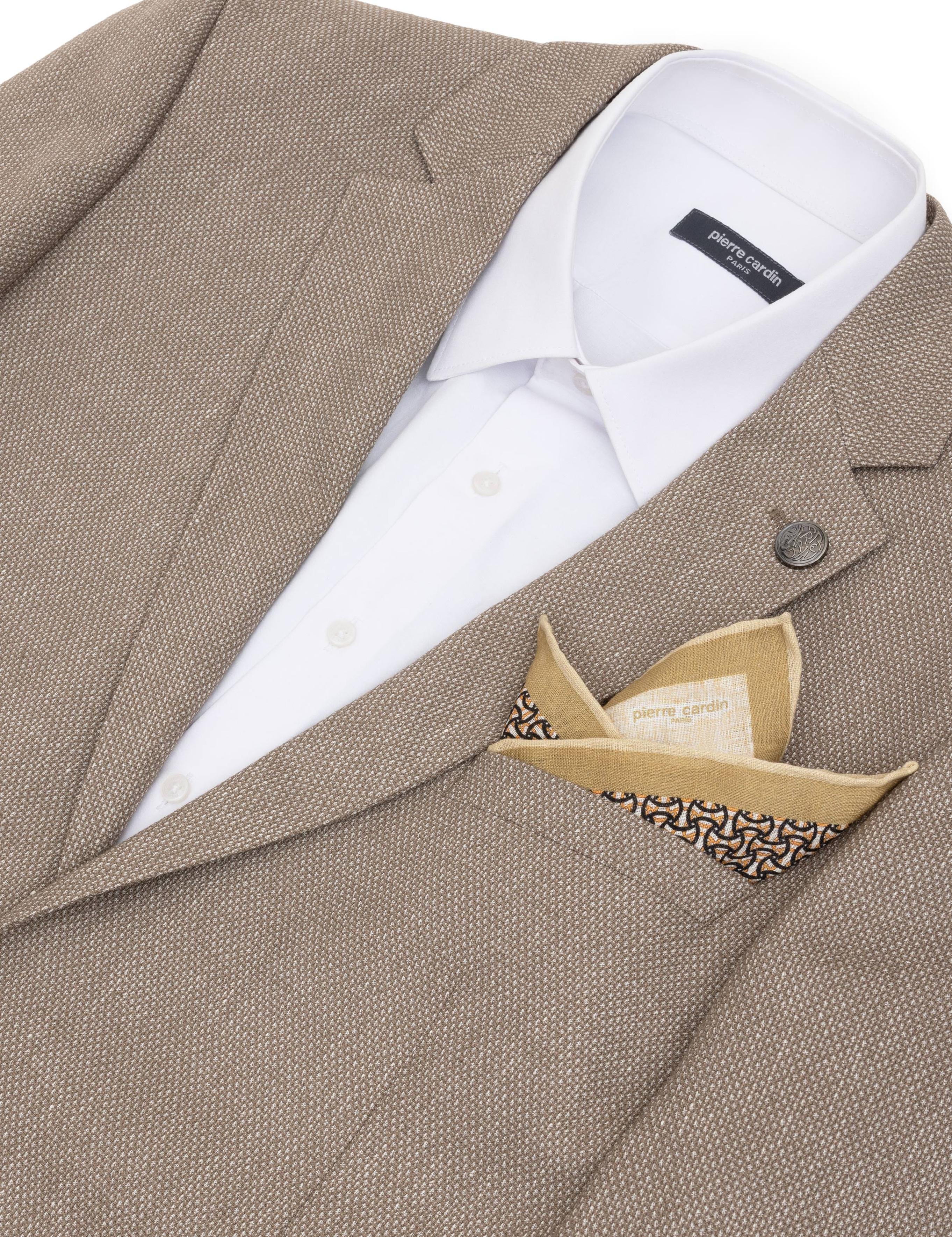 Kahverengi Keten Mendil