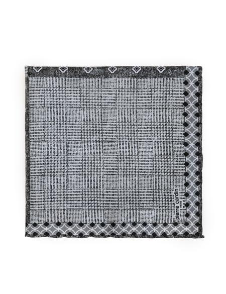 Gri Desenli Mendil - 50317579001