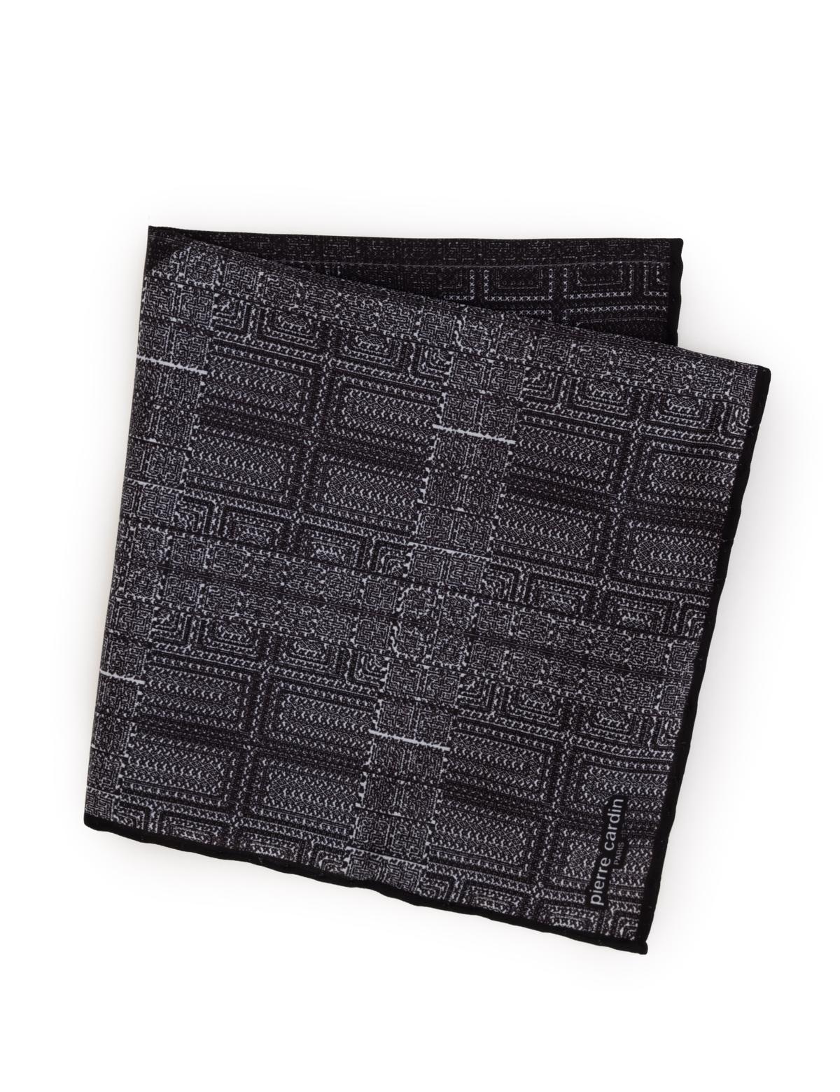 Siyah Desenli Mendil - 50317583001