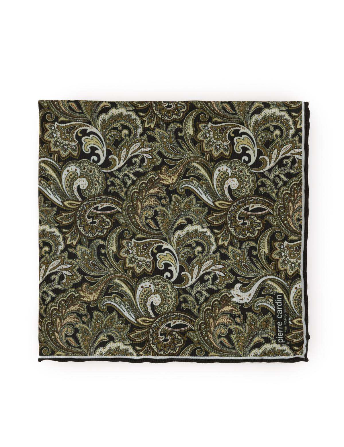 Yeşil Desenli Mendil - 50316438002