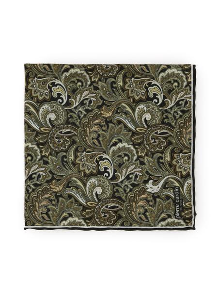 Yeşil Desenli Mendil - 50316438002