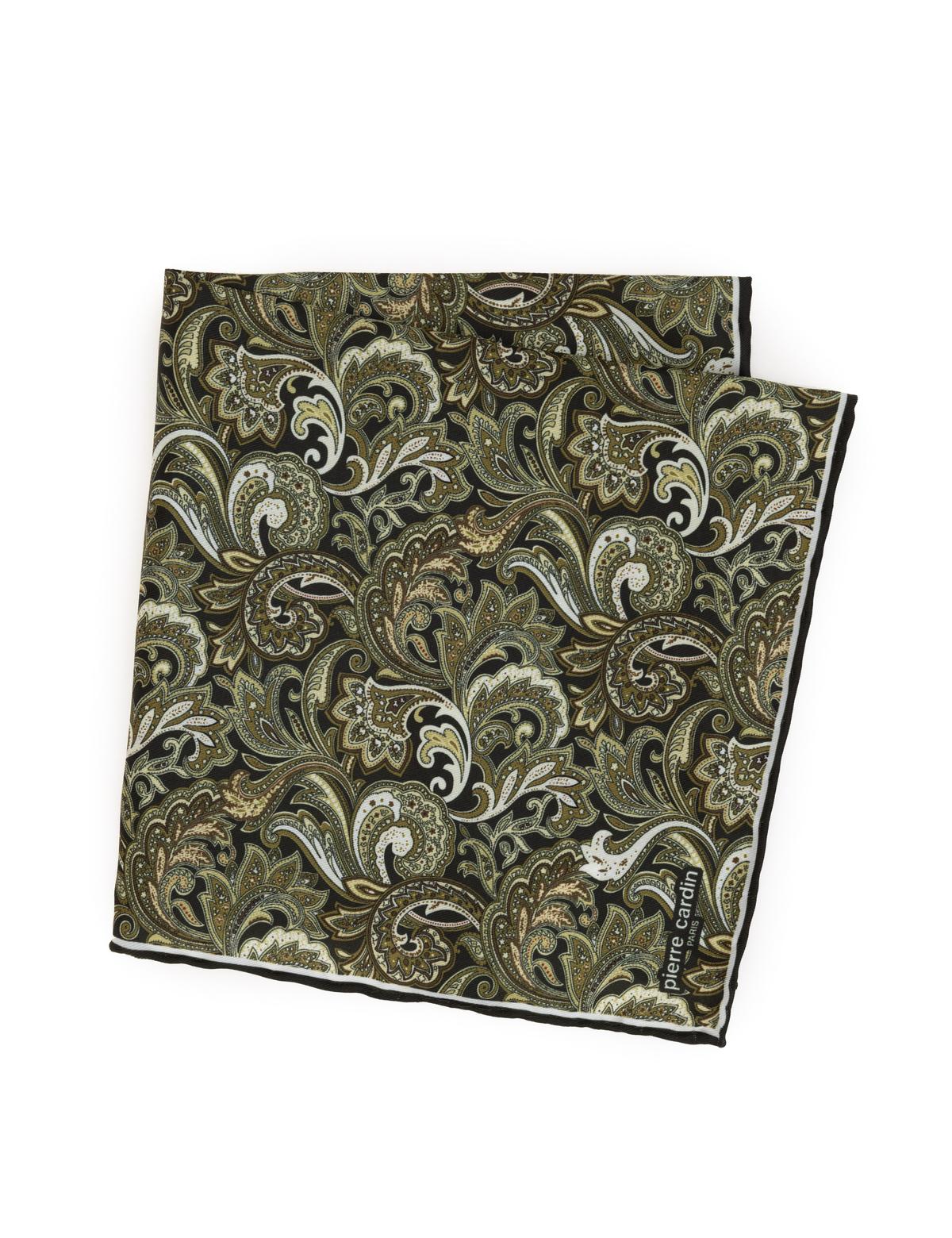 Yeşil Desenli Mendil - 50316438002