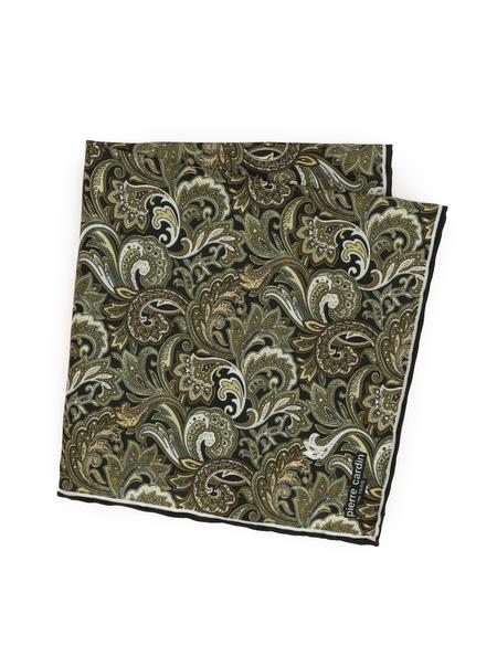 Yeşil Desenli Mendil - 50316438002