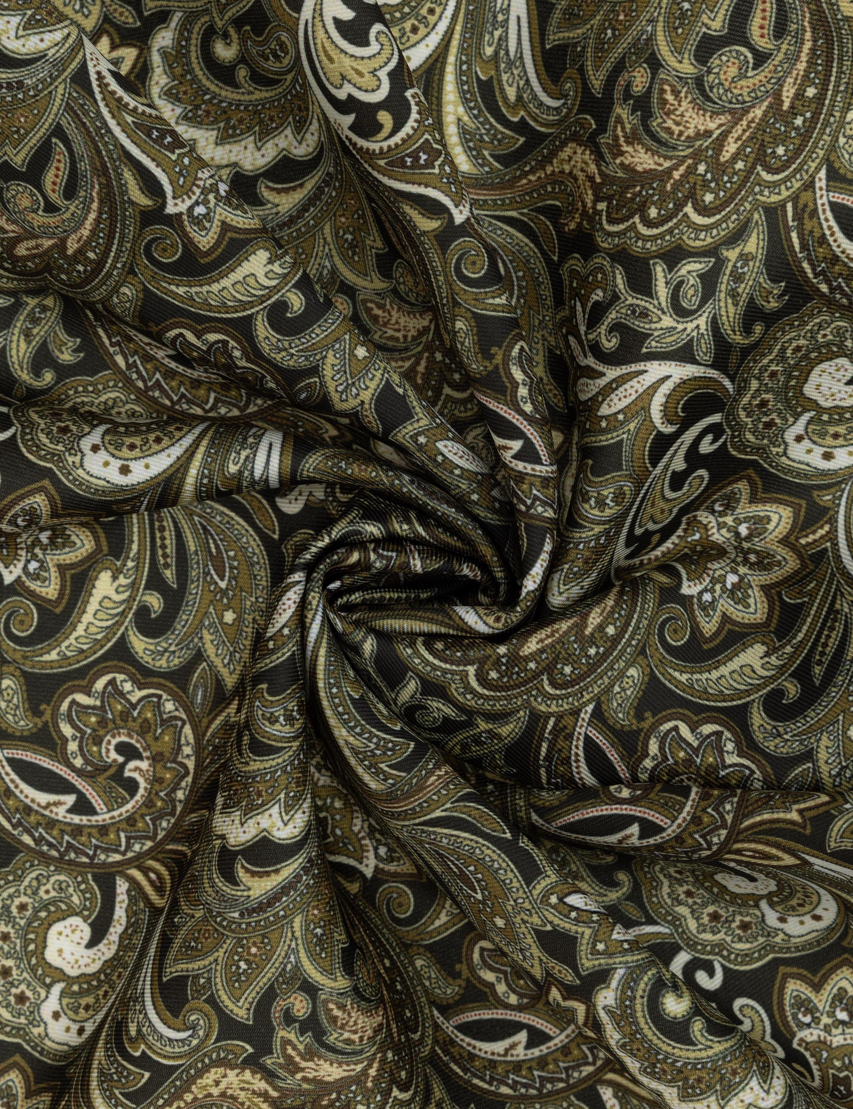 Yeşil Desenli Mendil