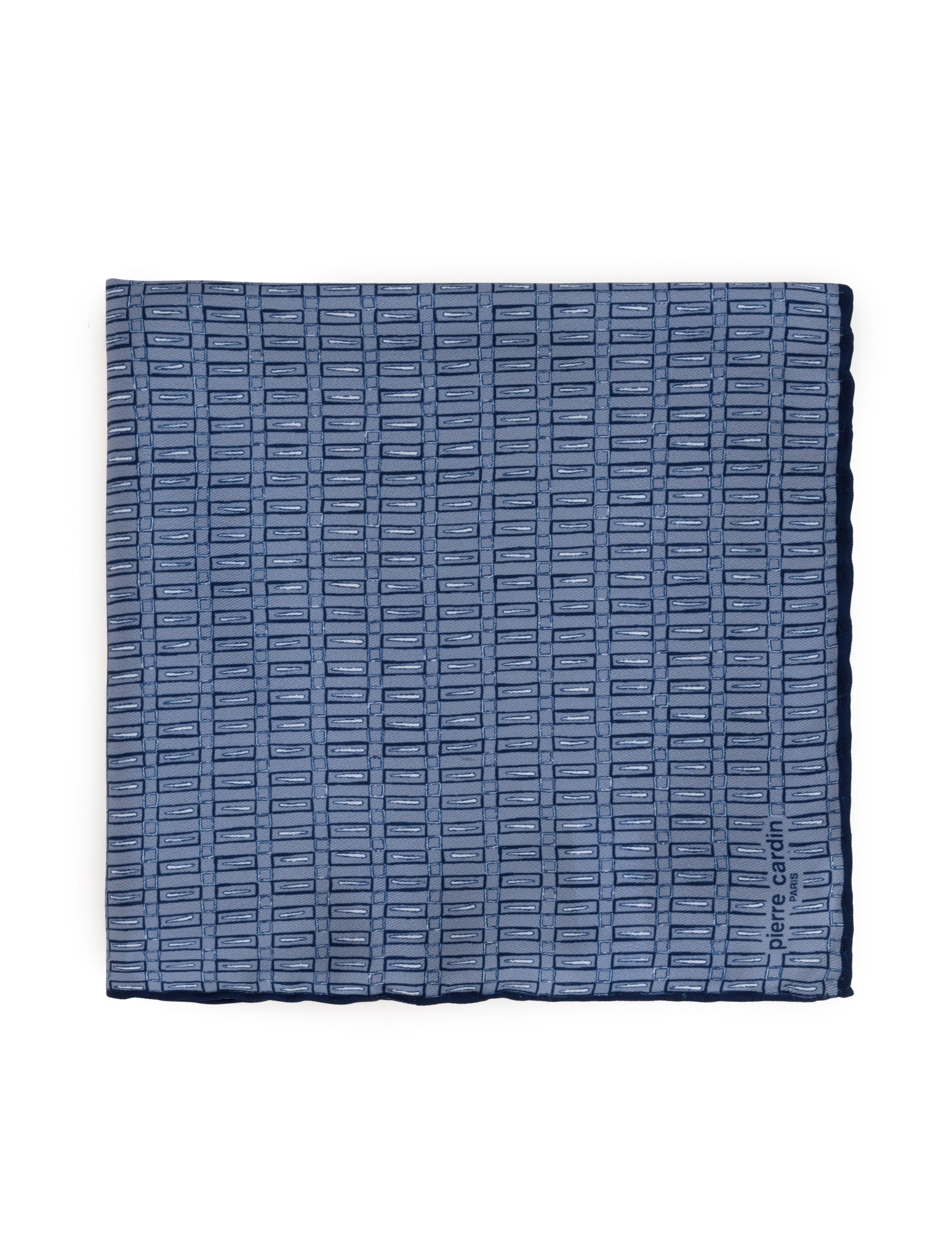 Lacivert Desenli Mendil