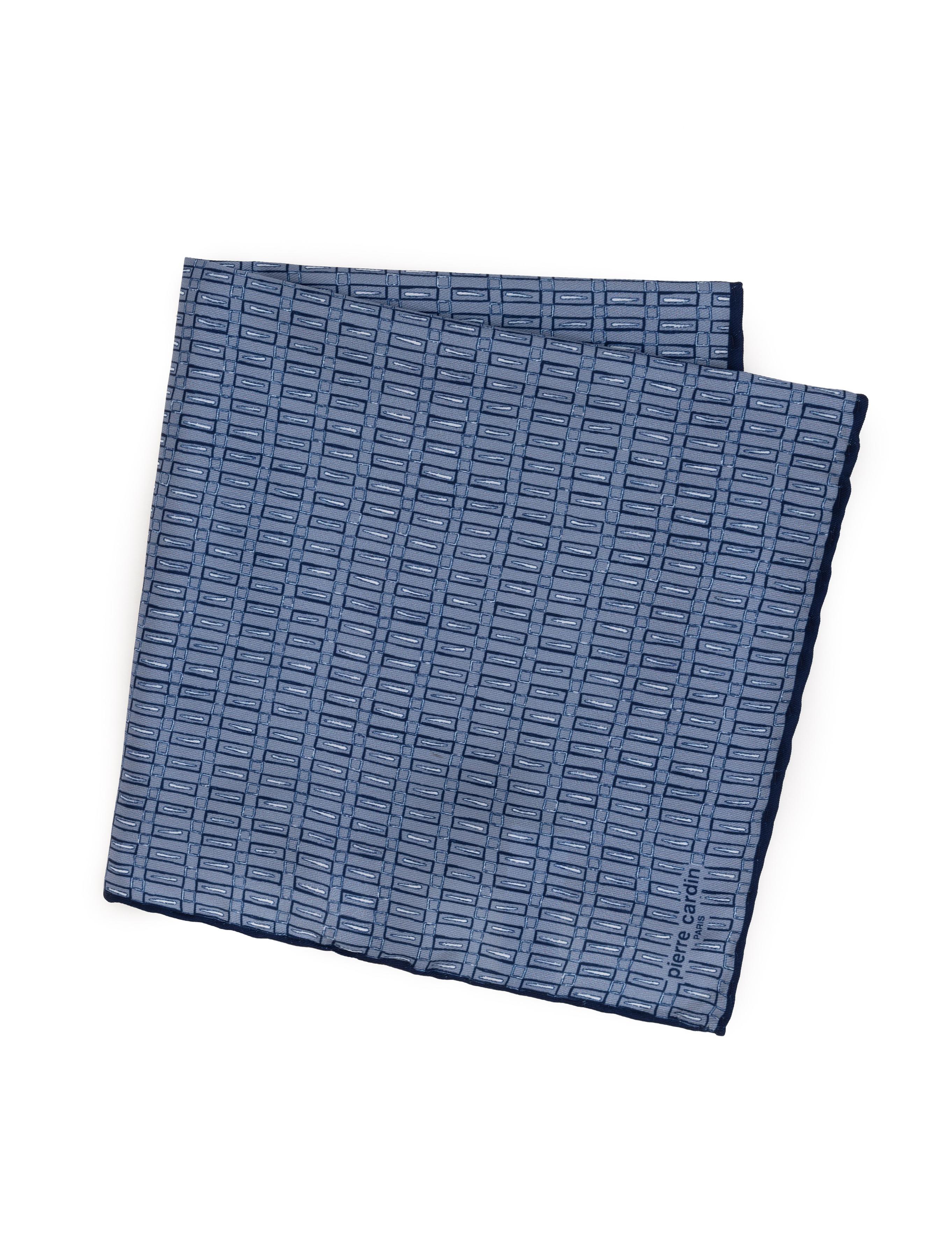 Lacivert Desenli Mendil