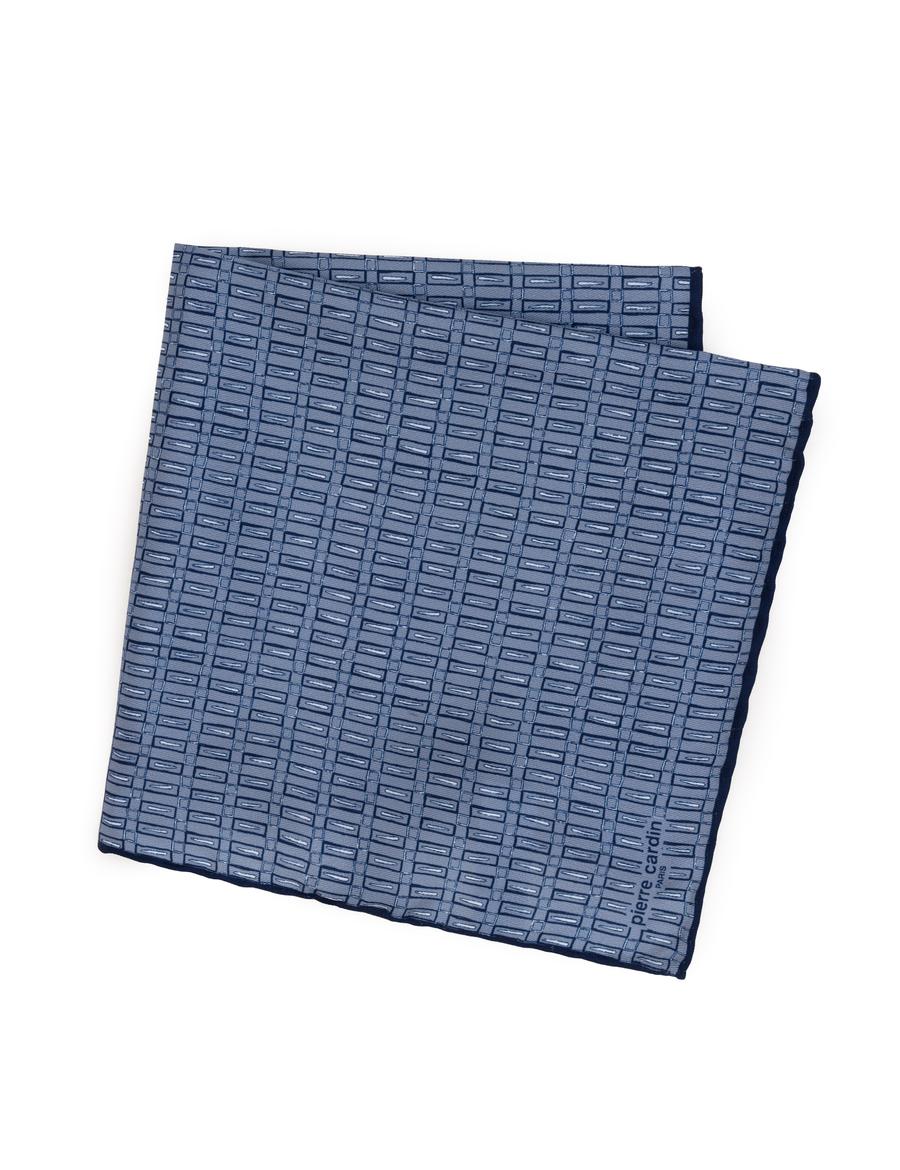 Lacivert Desenli Mendil