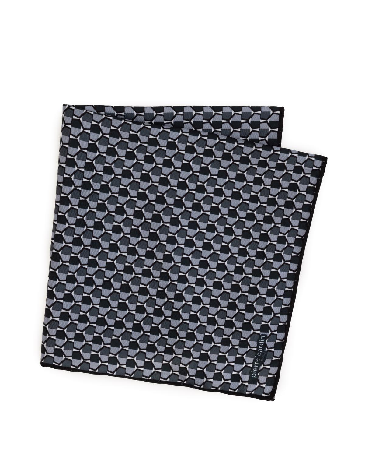 Siyah Desenli Mendil - 50316433001