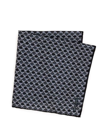 Siyah Desenli Mendil - 50316433001