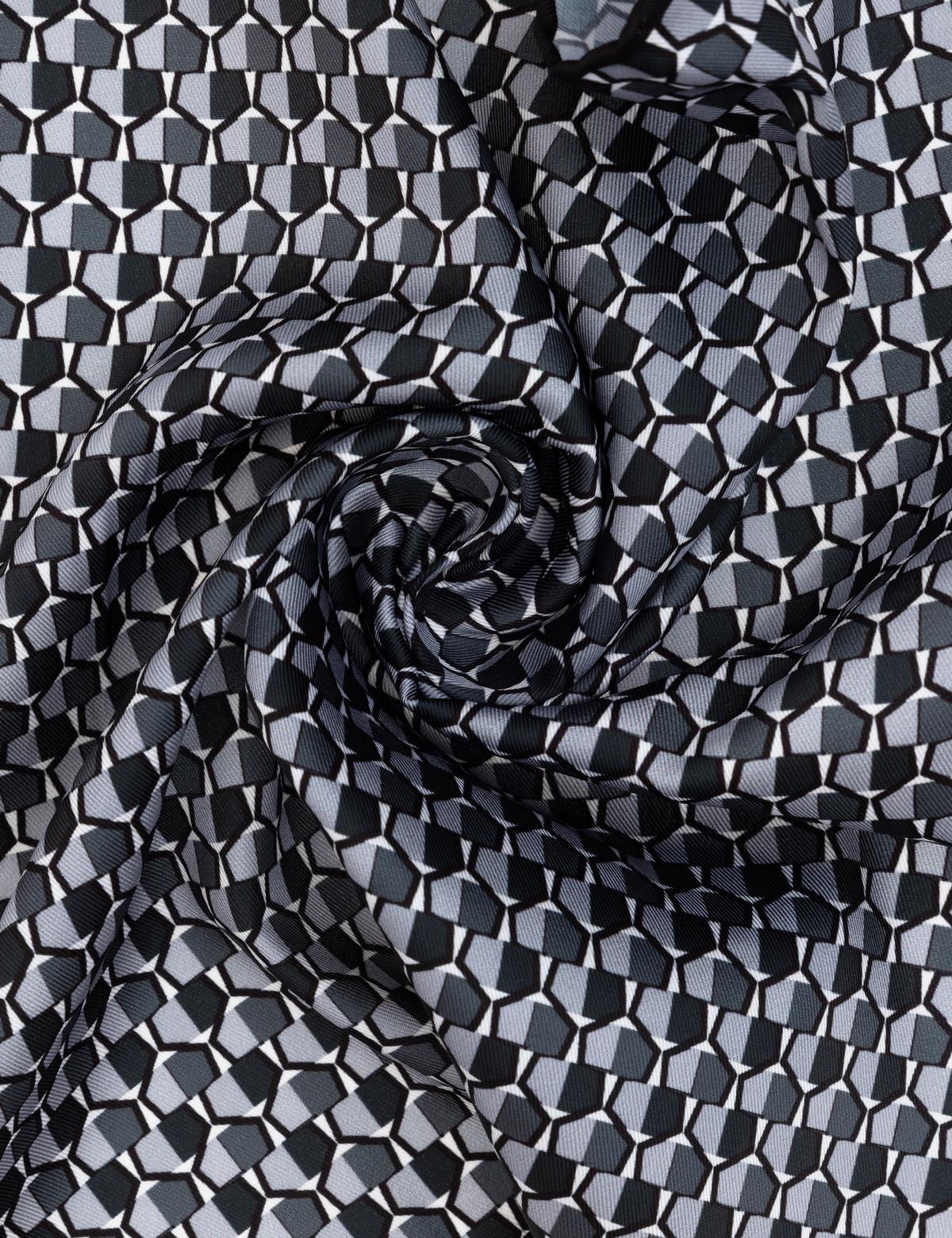 Siyah Desenli Mendil - 50316433001