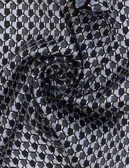 Siyah Desenli Mendil - 50316433001