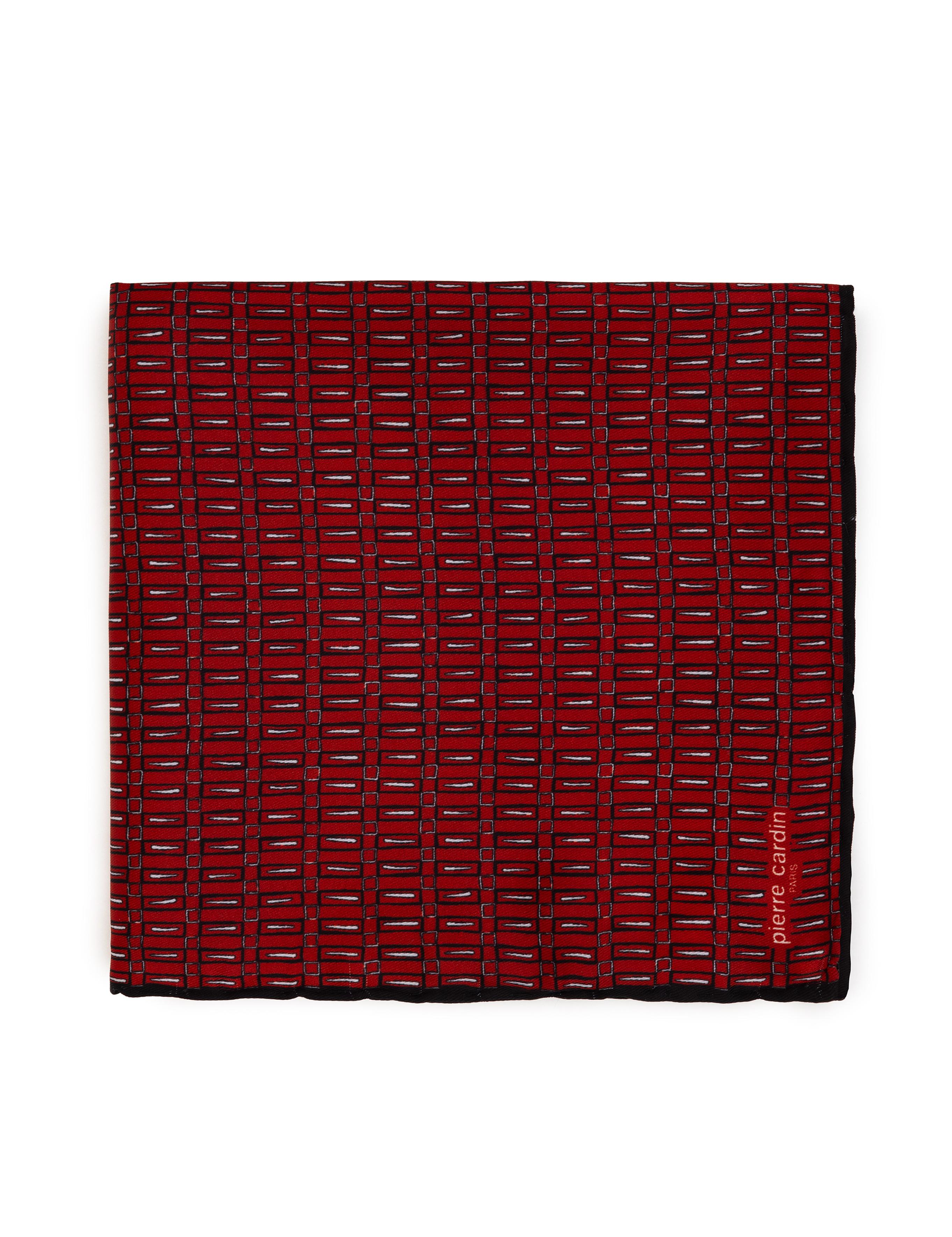 Kırmızı Desenli Mendil