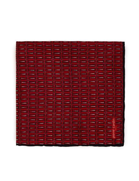 Kırmızı Desenli Mendil - 50316437003