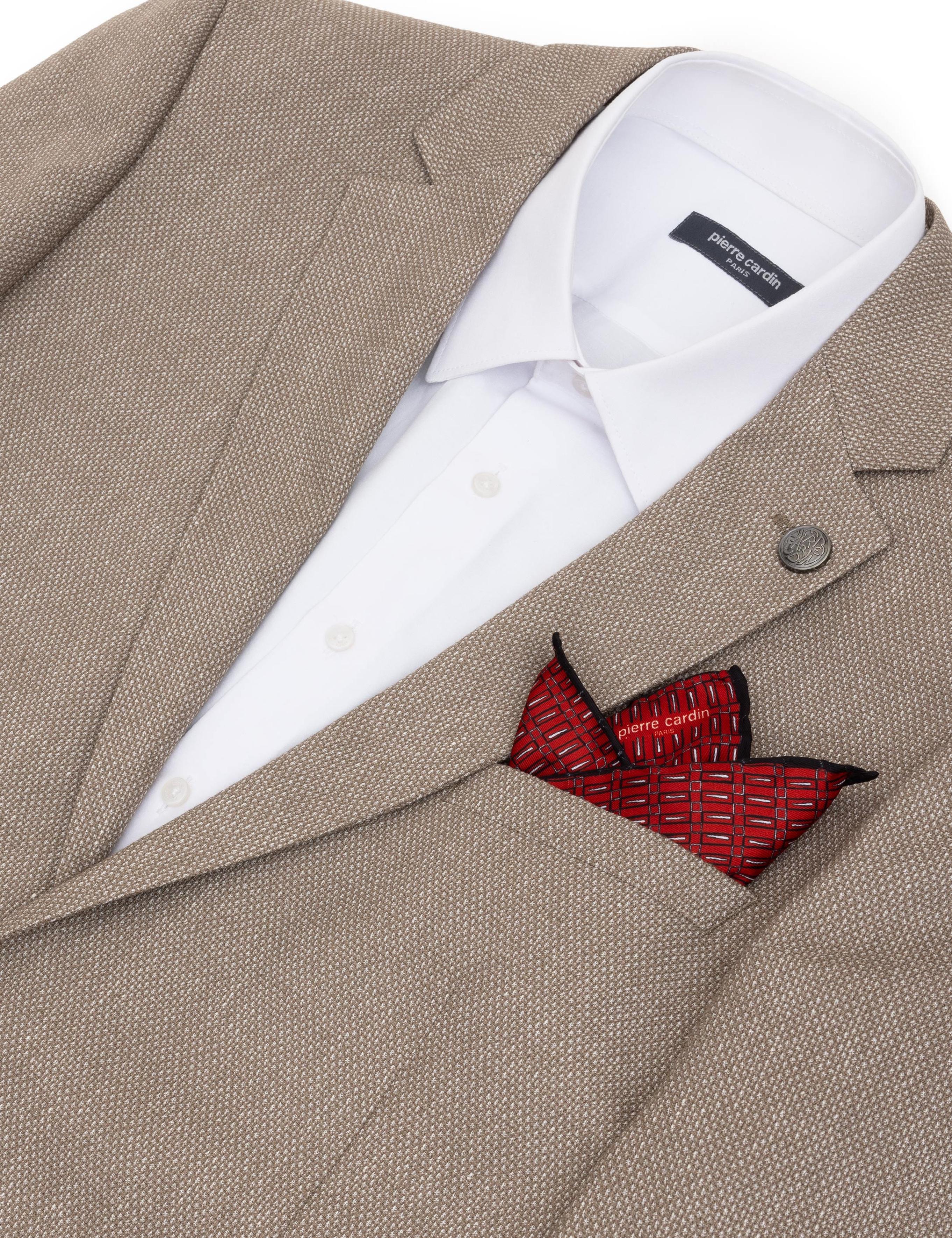 Kırmızı Desenli Mendil