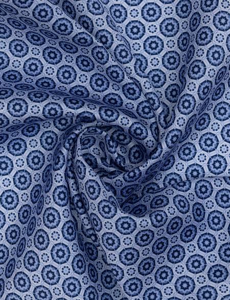 Mavi Desenli Mendil - 50317586001