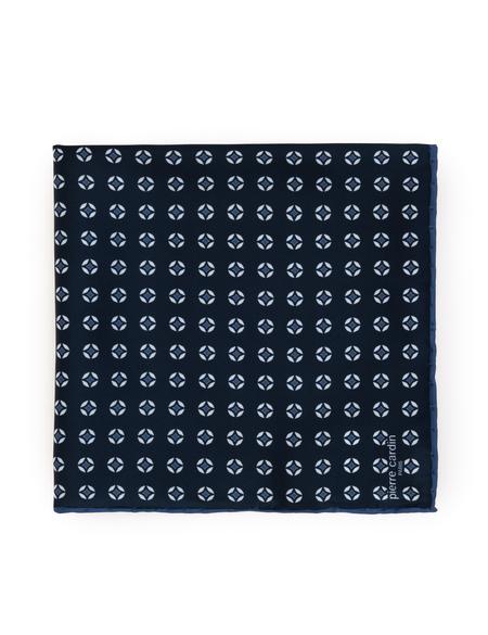 Mavi Desenli Mendil - 50317585001