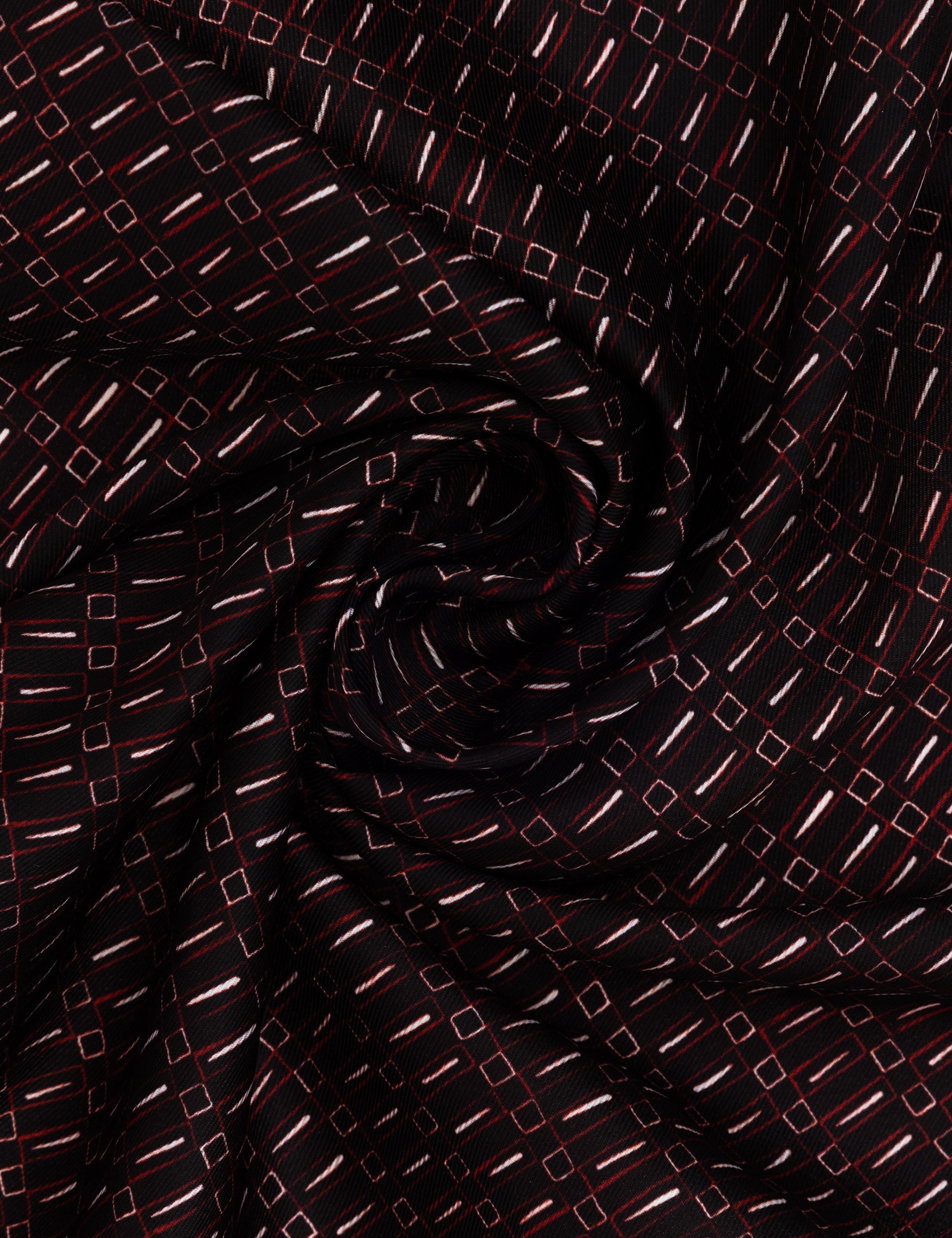 Bordo Desenli Mendil