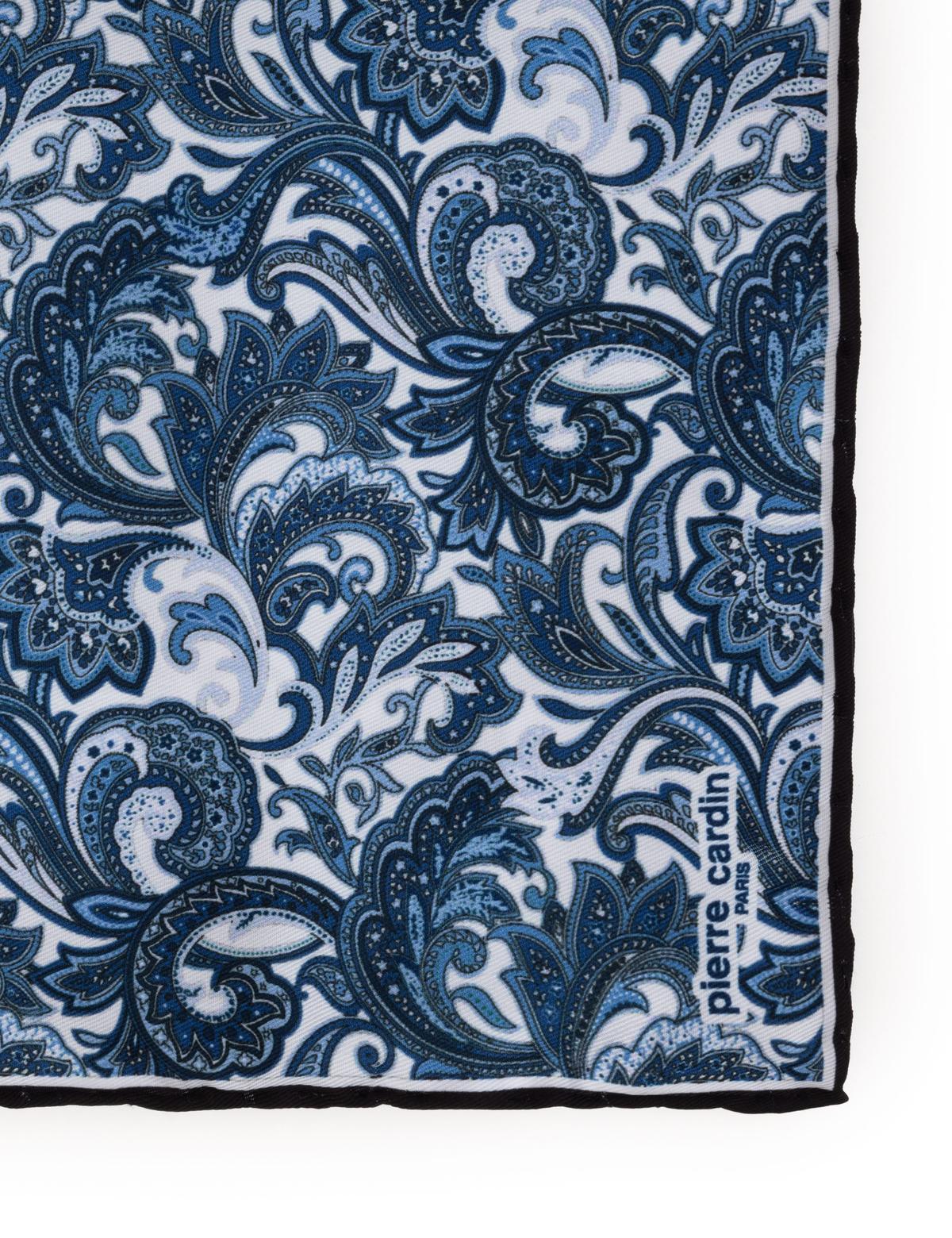 Lacivert Desenli Mendil - 50316438001