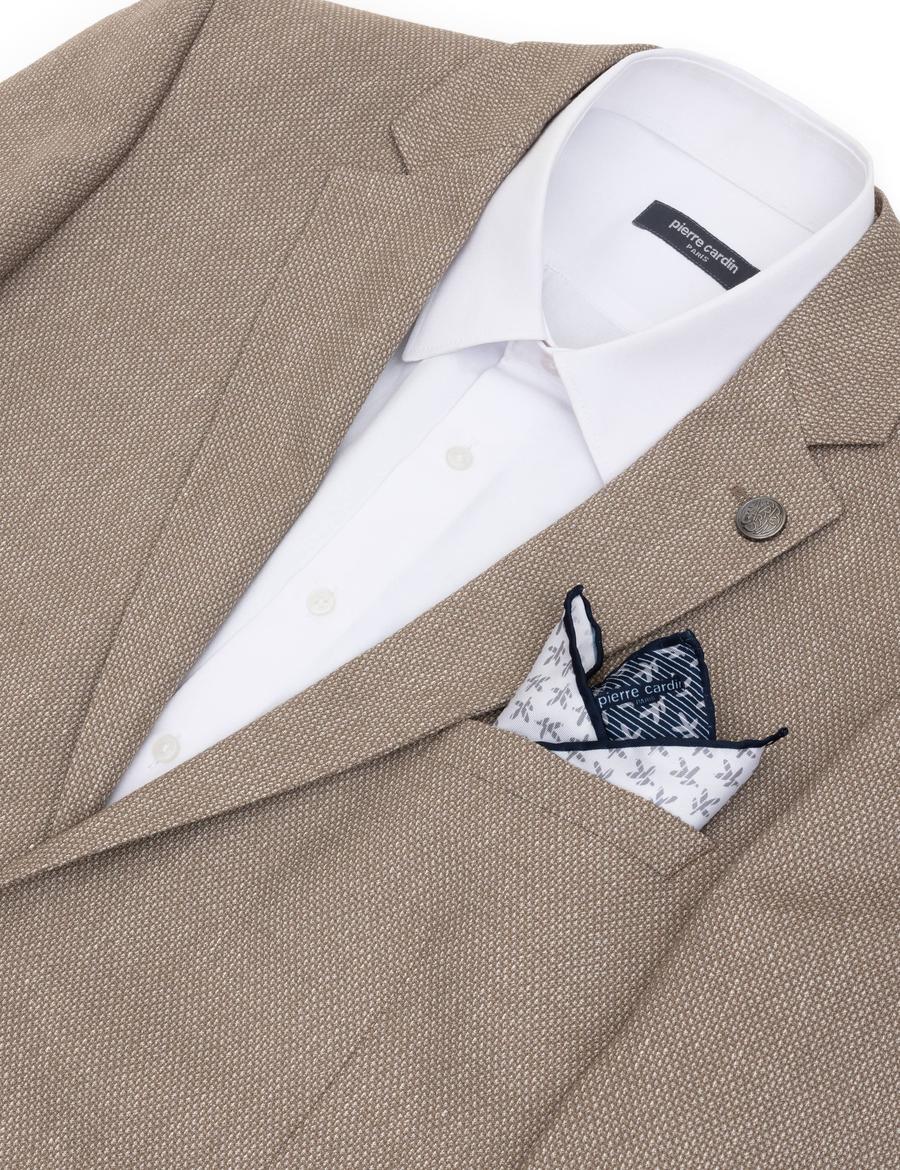 Lacivert Desenli Mendil