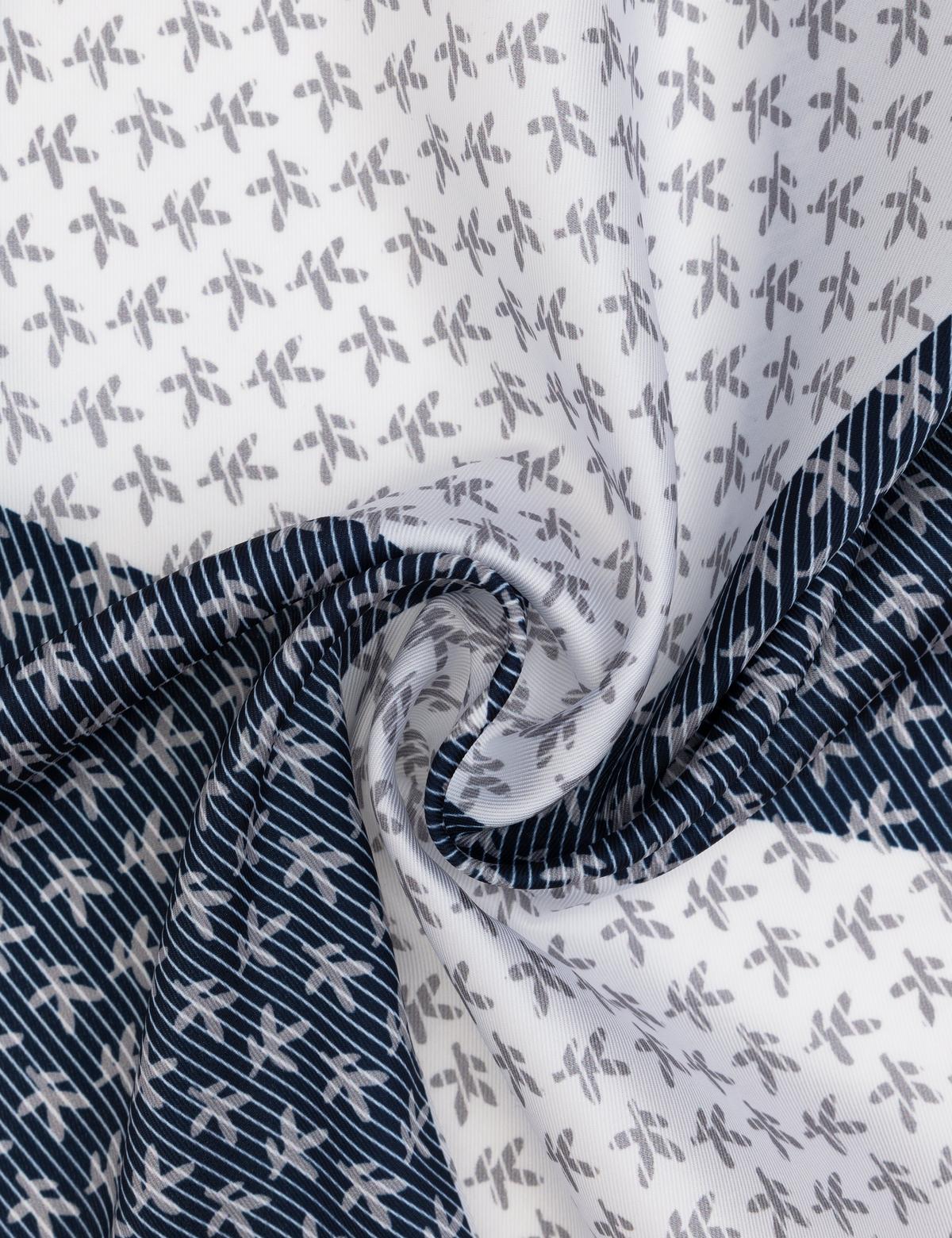 Lacivert Desenli Mendil - 50317580001