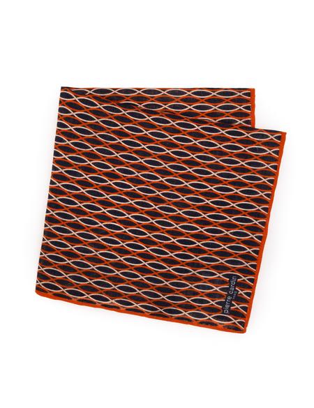 Turuncu Keten Mendil - 50316446002