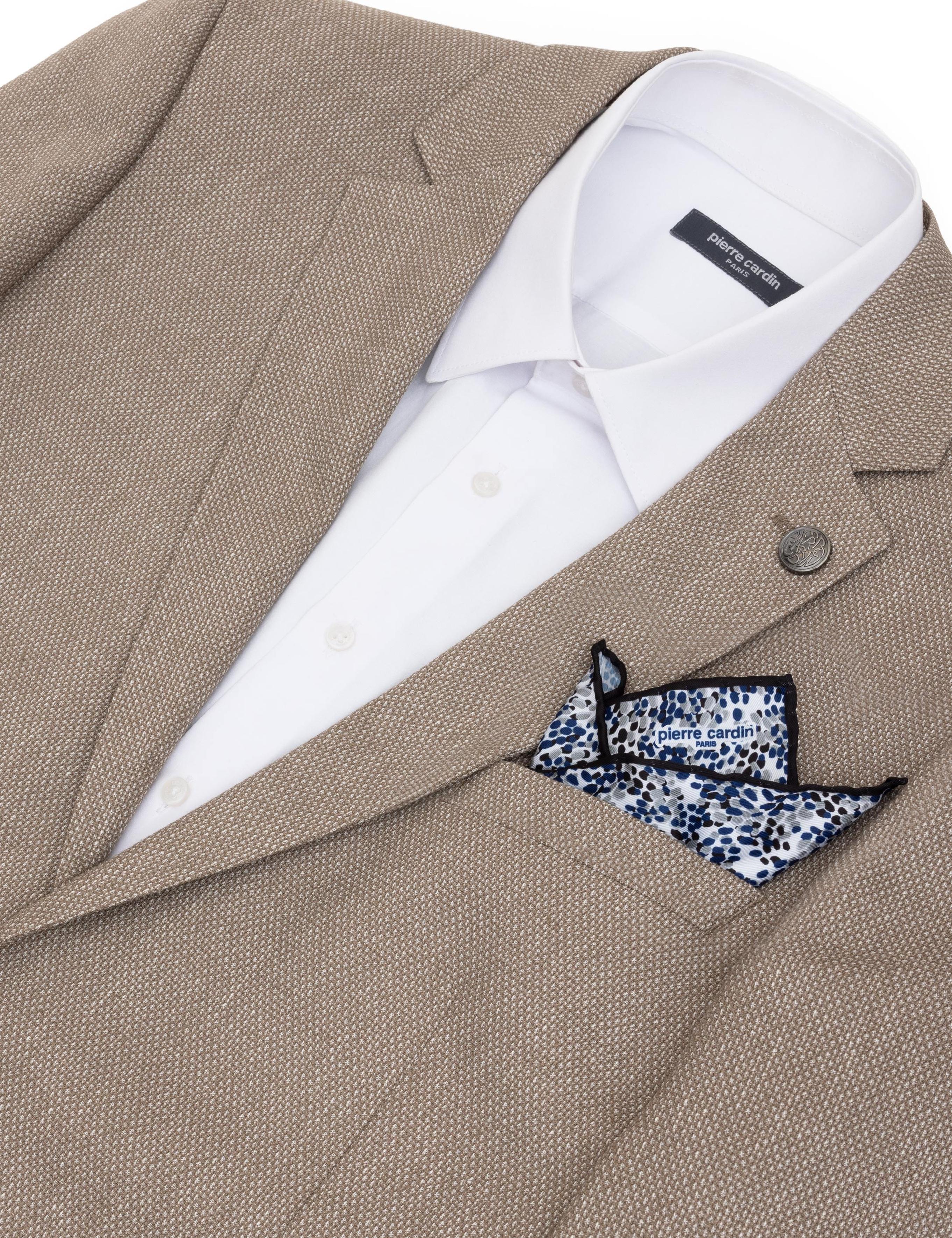 Lacivert Desenli Mendil