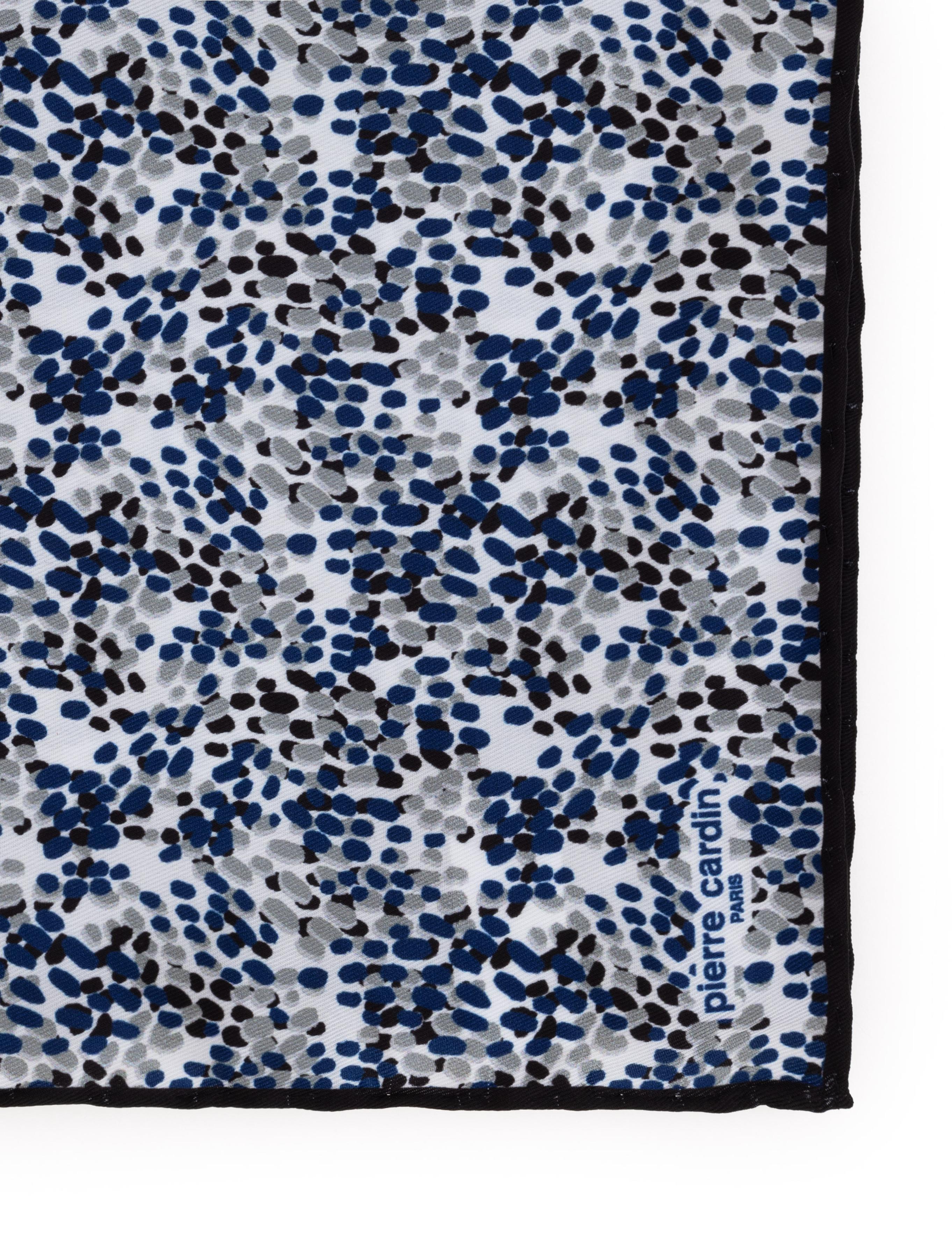 Lacivert Desenli Mendil