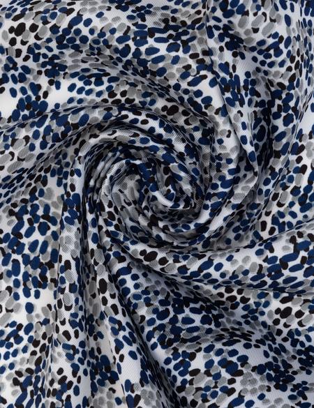 Lacivert Desenli Mendil - 50316441001