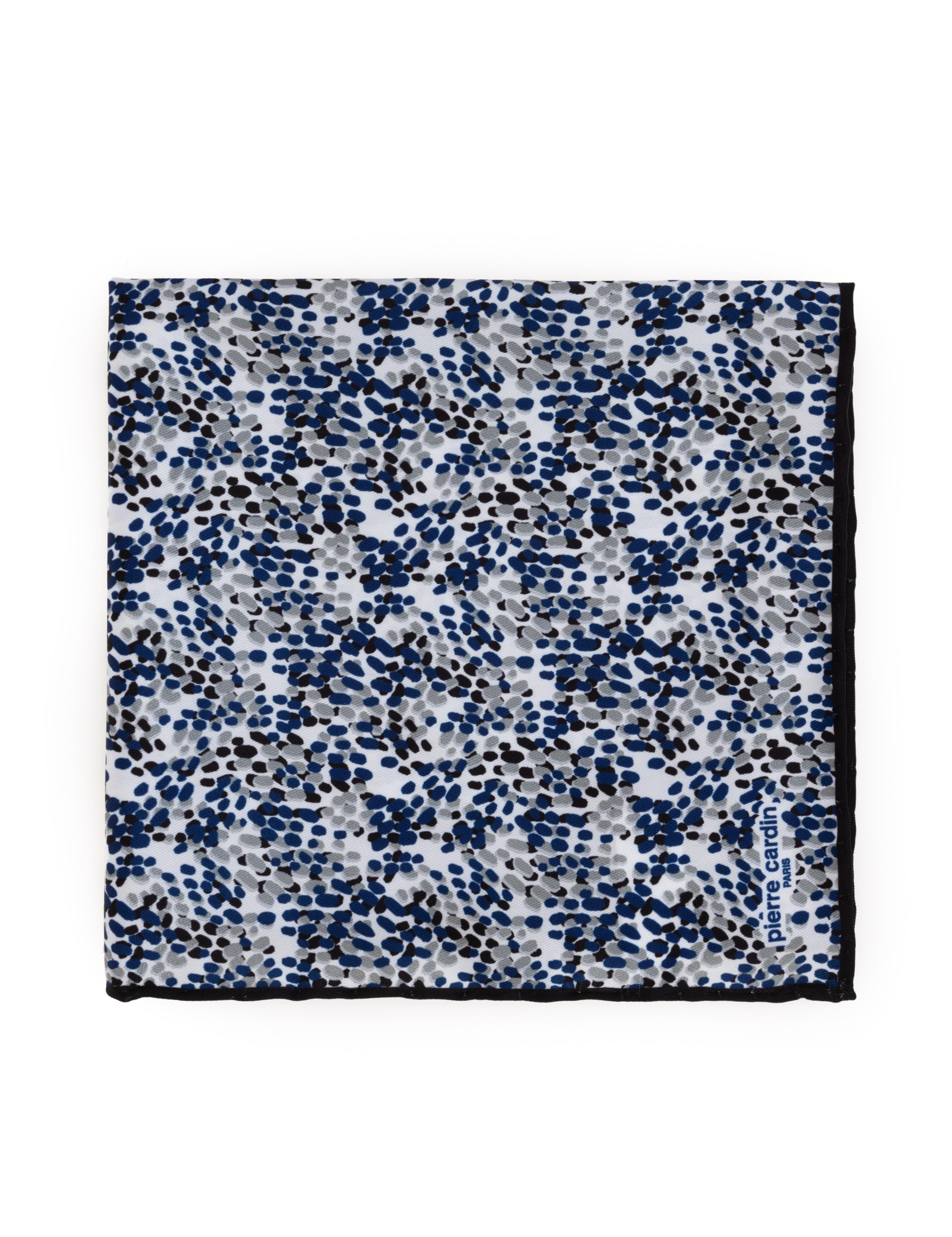 Lacivert Desenli Mendil