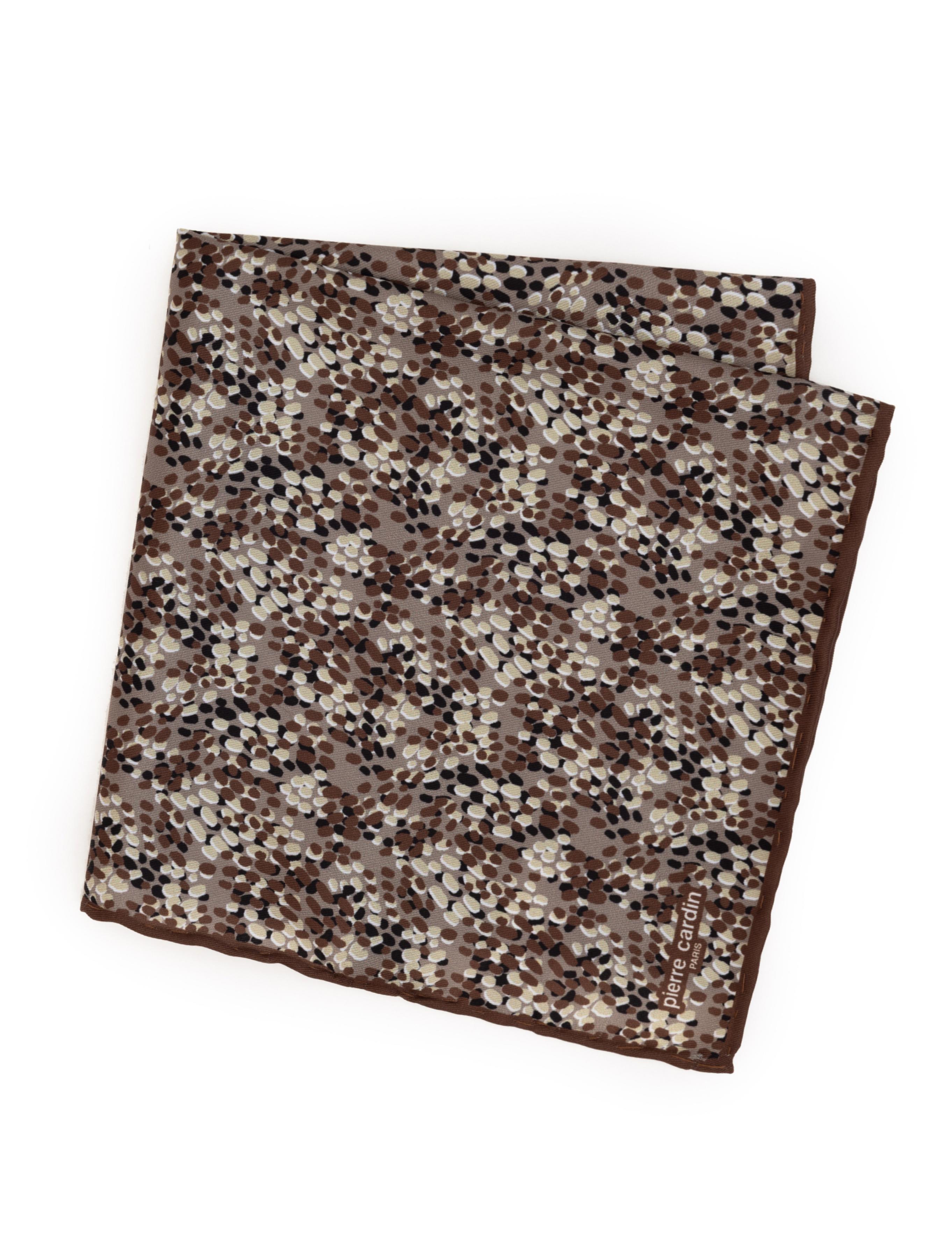 Kahverengi Desenli Mendil